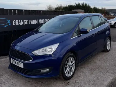 Used Ford Grand C-Max Zetec 120 HP (88 kW) 2016 Blue MPV