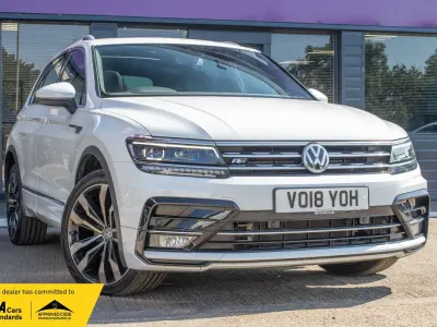 Used VW Tiguan R-line 240 HP (176 kW) 2018 White SUV