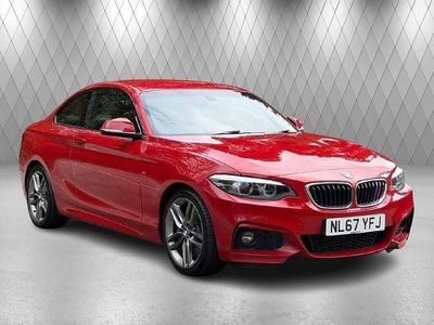 Used BMW 218 M Sport 136 HP (100 kW) 2017 Red Coupe