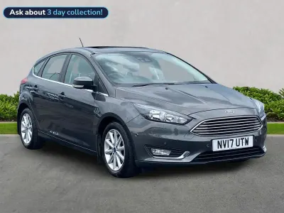 Used Ford Focus Titanium 2017 Grey Hatchback