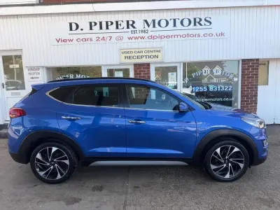 Used Hyundai Tucson Premium SE 136 HP (100 kW) 2019 Blue SUV
