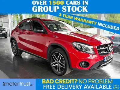 Used Mercedes GLA180 Urban 122 HP (89 kW) 2020 Red SUV