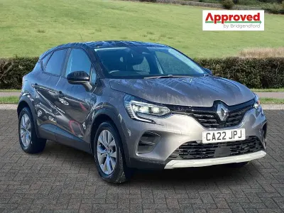Usado Renault Captur Iconic 2022 Gris SUV