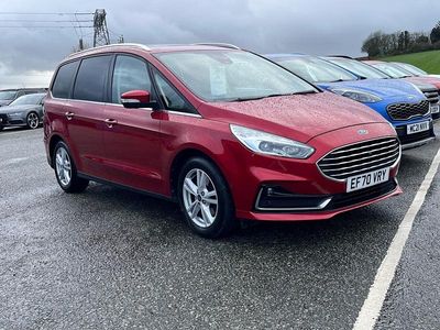 Used Ford Galaxy Titanium 2021 Red MPV