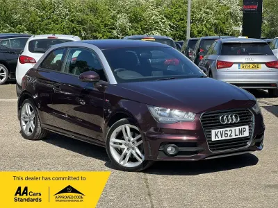 Used Audi A1 S-Line 185 HP (136 kW) 2012 Red Hatchback