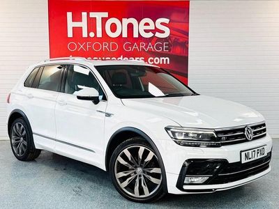 White Used 2017 VW Tiguan R-line SUV | £16,995 (Fair price)