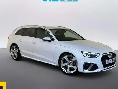 Used Audi A4 S-Line 150 HP (110 kW) 2021 White Estate