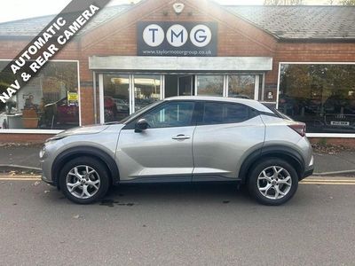 Used Nissan Juke N-Connecta 114 HP (83 kW) 2021 Silver SUV