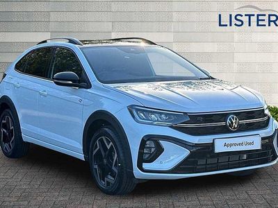 Pure white New 2025 VW Taigo R-line SUV | £27,991