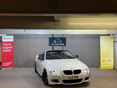 Used BMW 325 Cabriolet M Sport 2011 White Cabriolet