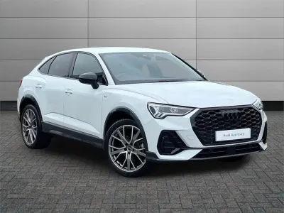 Used Audi Q3 Black Edition 150 HP (110 kW) 2025 White SUV