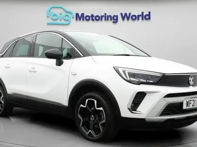 Used Vauxhall Crossland Elite 131 HP (96 kW) 2021 White SUV