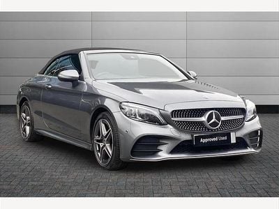 Second-hand Mercedes C300 AMG line 245 CP (180 kW) 2021 Gri Cabrio