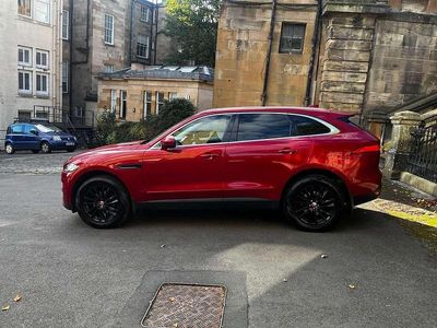 Used Jaguar F-Pace Portfolio 180 HP (132 kW) 2017 Red SUV