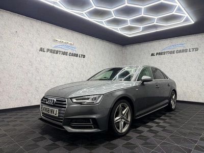 Used Audi A4 S-Line 245 HP (180 kW) 2018 Grey Sedan