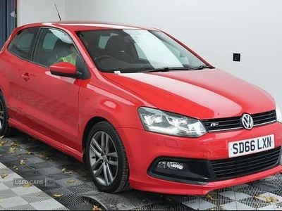 Red Used 2016 VW Polo R-line Hatchback | £5,975 (Good price)