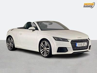 White Used 2016 Audi TT S-Line Cabriolet | £13,895 (Good price)