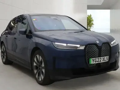 Used BMW iX Sport Line 236 kW (322 HP) 2022 Blue SUV