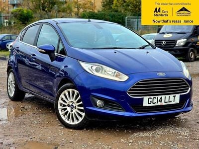 Blue Used 2014 Ford Fiesta Titanium Hatchback | £5,988 (Good price)