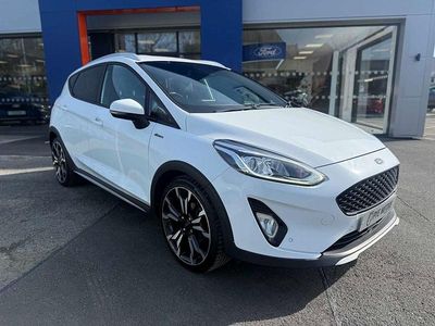 Used Ford Fiesta Active X 2020 Frozen white Hatchback