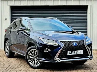 Used Lexus RX450h Sport Line 2017 Blue SUV