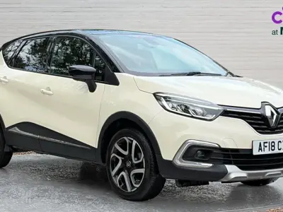 Used Renault Captur Dynamique 90 HP (66 kW) 2018 White SUV