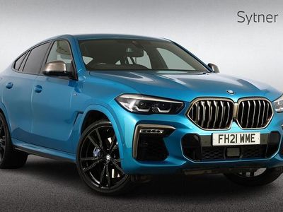 Used BMW X6 M50 Comfort Edition 523 HP (384 kW) 2021 Blue SUV