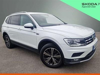 White Used 2019 VW Tiguan Allspace SE SUV | £14,500 (Fair price)