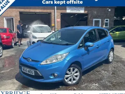 Used Ford Fiesta Zetec 94 HP (69 kW) 2010 Blue Hatchback