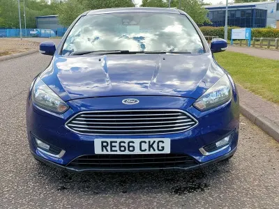 Usado Ford Focus Titanium 2016 Azul Citadino