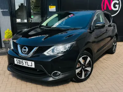 Used Nissan Qashqai N-TEC 110 HP (80 kW) 2015 Black SUV