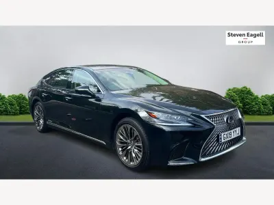 Used Lexus LS500h 359 HP (264 kW) 2019 Black Sedan