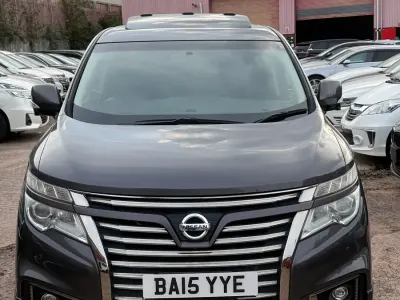 Used Nissan Elgrand 2015 Grey MPV