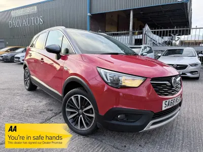 Used Vauxhall Crossland X Elite 130 HP (95 kW) 2018 Red SUV