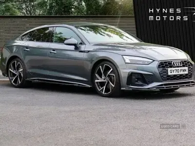 Used Audi A5 S-Line 163 HP (119 kW) 2020 Grey Coupe