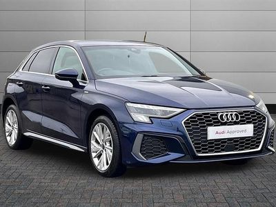 Used Audi A3 e-tron S-Line 204 HP (150 kW) 2024 Blue Hatchback