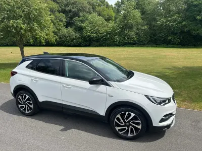 Used Vauxhall Grandland X Elite 130 HP (95 kW) 2018 White SUV