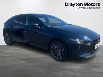 Used Mazda 3 Exclusive-Line 140 HP (102 kW) 2025 Blue Hatchback