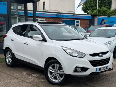 Used Hyundai ix35 Premium 115 HP (84 kW) 2013 White SUV