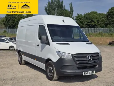 Used Mercedes Sprinter 163 HP (119 kW) 2019 White Van