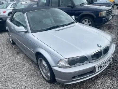 Used BMW 320 Cabriolet Sport Line 2001 Silver Cabriolet