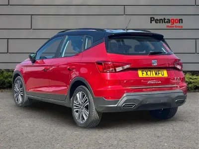 Used Seat Arona SE Technology 94 HP (69 kW) 2021 Red SUV