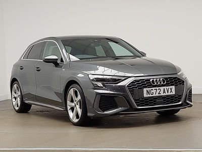 Used Audi A3 S-Line 110 HP (80 kW) 2023 Grey Sedan