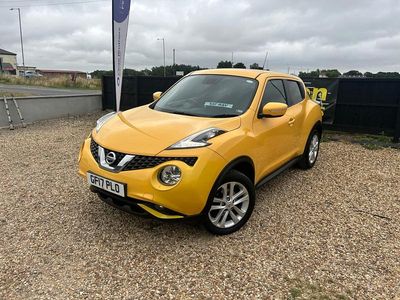 Used Nissan Juke N-Connecta 2017 Yellow SUV