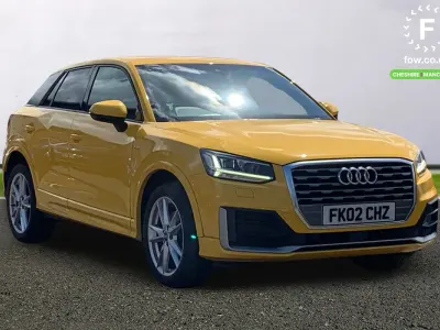 Used Audi Q2 S-Line 150 HP (110 kW) 2016 Yellow SUV