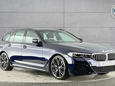 Used BMW 530 M Sport 282 HP (207 kW) 2022 Blue Estate