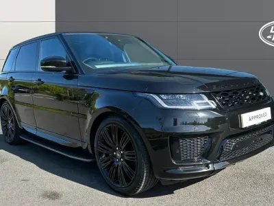 Second-hand Land Rover Range Rover Sport HSE Dynamic 300 CP (220 kW) 2022 Negru SUV