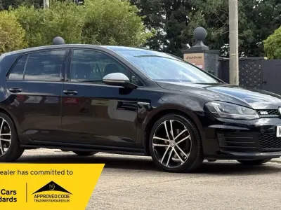 Used VW Golf VII GTD 2016 Black Hatchback