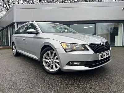 Silver Used 2019 Skoda Superb SE Estate | £10,995 (Fair price)