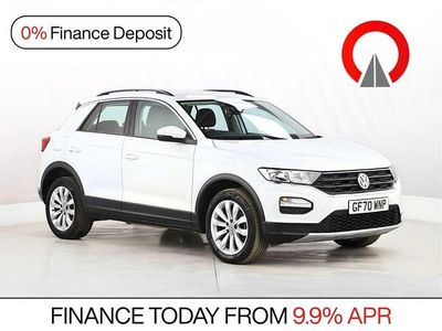 Used VW T-Roc SE 115 HP (84 kW) 2020 White SUV